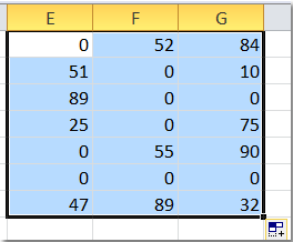 How to change negative number to zero in Excel?