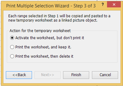 How to prevent cell contents from printing in Excel?