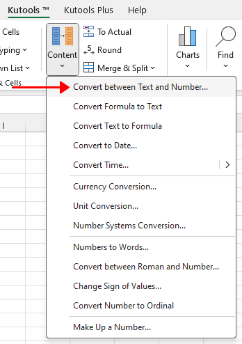How to change or convert number to text in Excel? image.