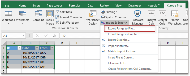 How to easily and quickly convert pdf table to Excel table?