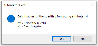 click Yes in the dialog box 