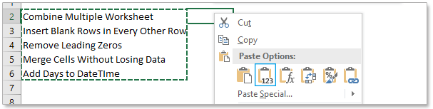How to remove leading and trailing spaces in Excel cells?