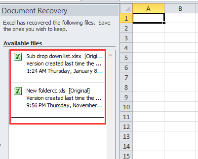 This Trick Saves Lives! How To Recover Unsaved Excel File – You Need To Know This! - 5dqaaao