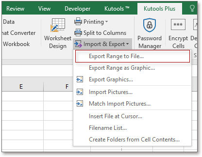 How to save each sheet as separate text file from a workbook?