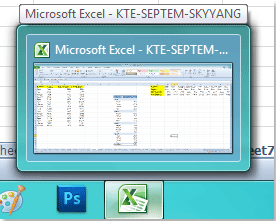 How to show all Excel windows in taskbar?