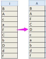 大文字と小文字を区別するドキュメントの並べ替え1