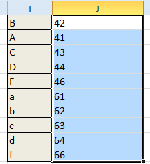 大文字と小文字を区別するドキュメントの並べ替え11