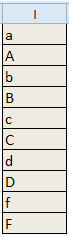 大文字と小文字を区別するドキュメントの並べ替え15