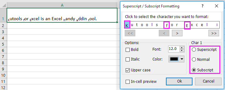 doc superscript prenumeration 10