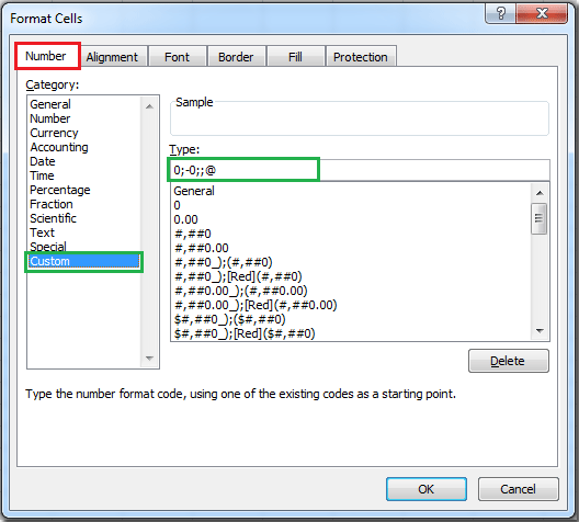How to display or hide zero values in cells in Microsoft Excel?