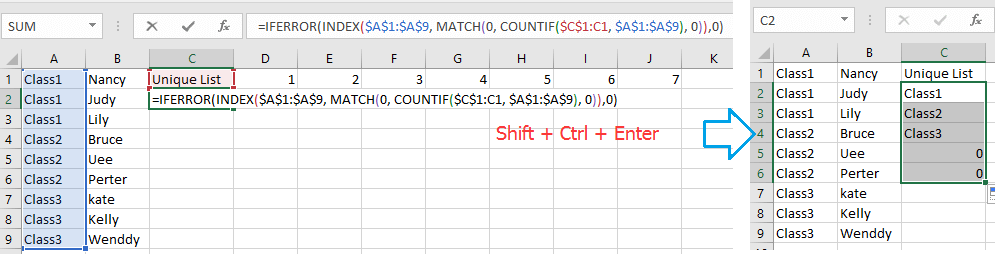 How to quickly transpose group of rows to column in Excel?