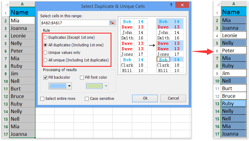 How To Highlight Cells With Same Duplicate Values In Excel - Printable ...