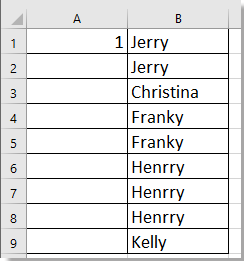doc unique id number to duplicate rows 2