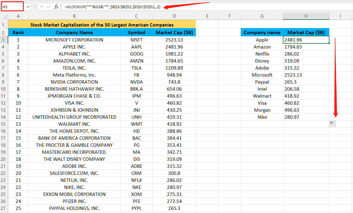 How to Use the NEW & ADVANCED XLOOKUP Function in Excel (10 Examples)