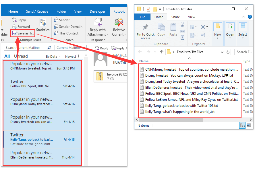 How to export Outlook contact groups to Excel?