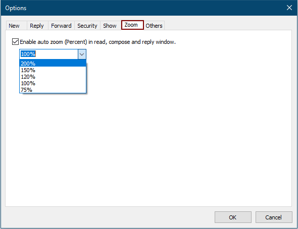 How To Adjust Zoom Of Reading Pane And Messages In Outlook 