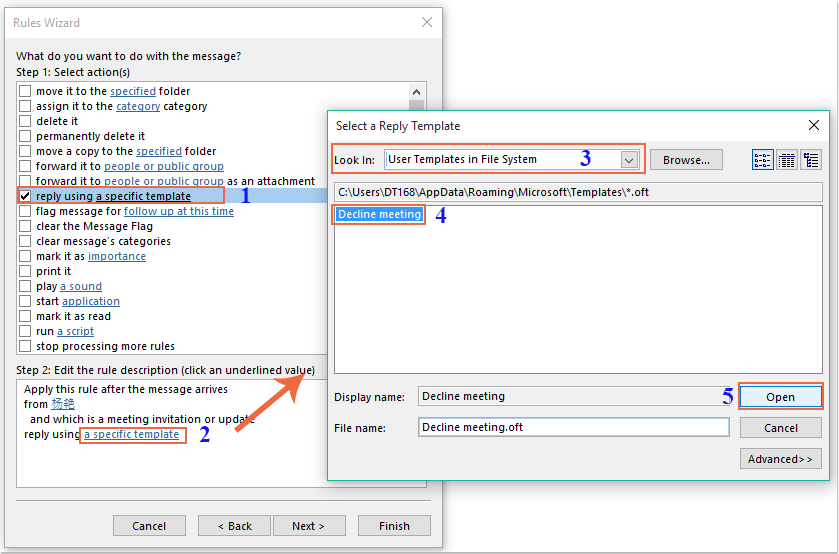 How To Automatically Decline Meeting Invites From Specific People In 