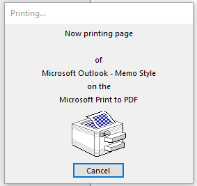 How to batch convert multiple emails to pdf files in Outlook?
