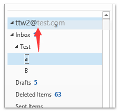 How to change a subfolder to folder in Outlook?