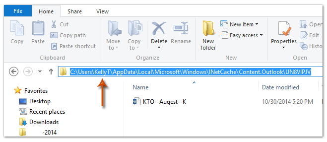 Clearing the Outlook cache – a simple step-by-step guide - IONOS attachmentscache