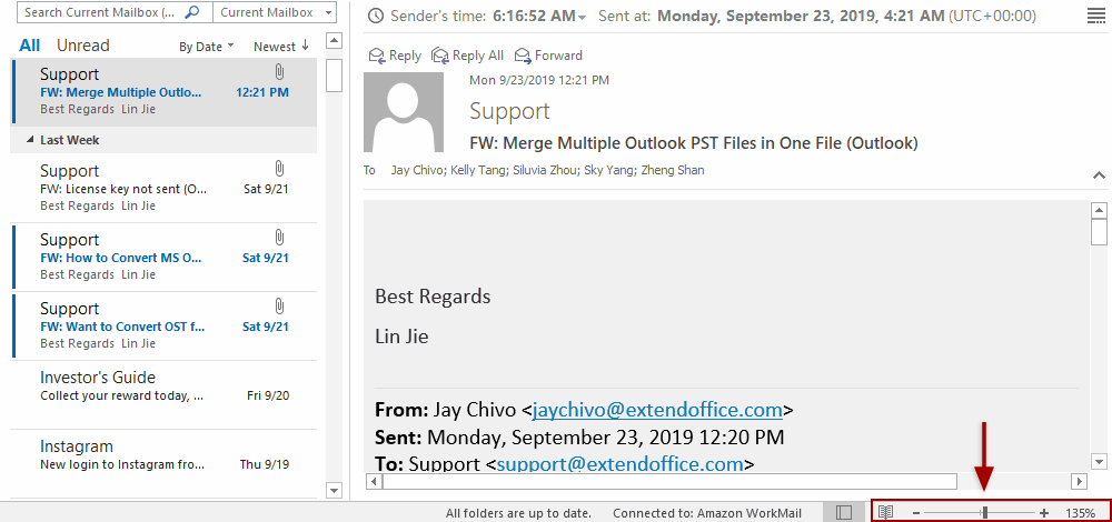 How To Change Default Font Size In Reading Pane In Outlook 