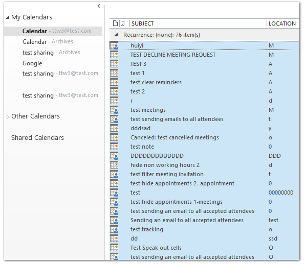 How To Delete All Calendar Items entries In Outlook 