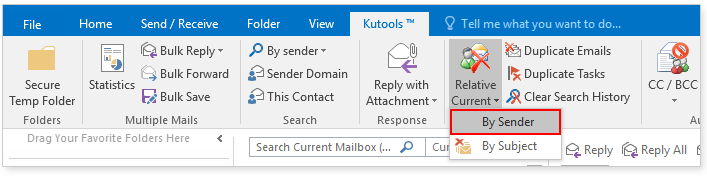 How to delete multiple all emails from an outlook folder 
