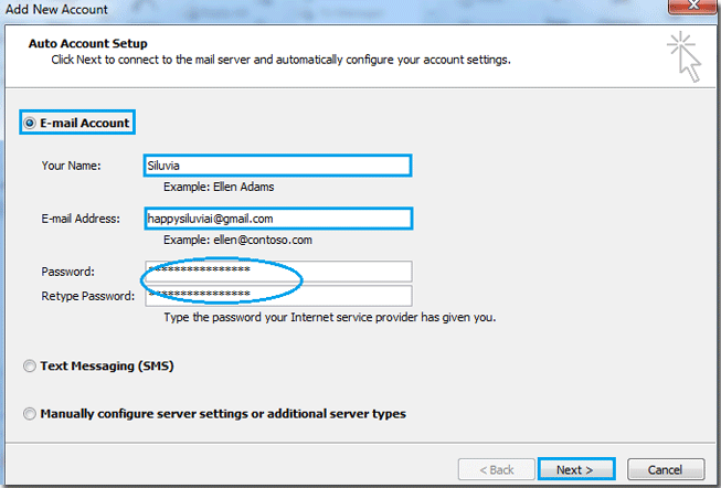 How to add new email account in Outlook?