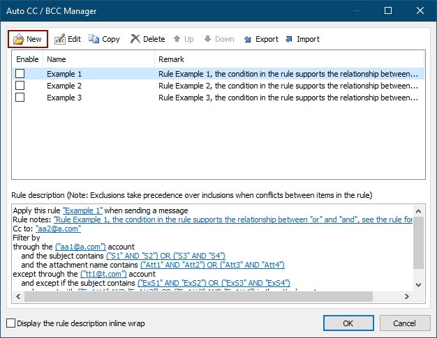 Auto bcc in Outlook by using Kutools for Outlook