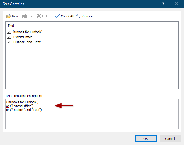 Auto bcc in Outlook by using Kutools for Outlook