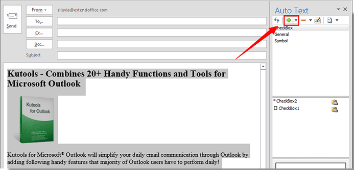 How To Create Quick Parts In Outlook