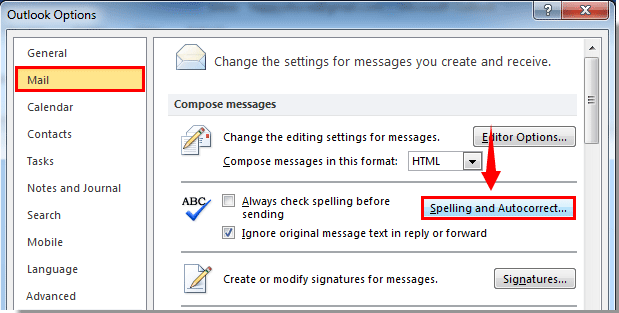 Windows Vista Spellingscontrole