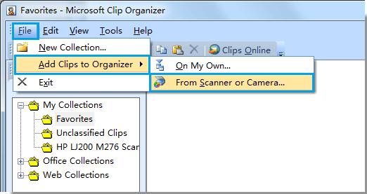 Scanner Insert Picture How to insert picture from scanner in Outlook email message?