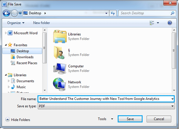 Save emails as PDF files in Outlook: a step-by-step guide