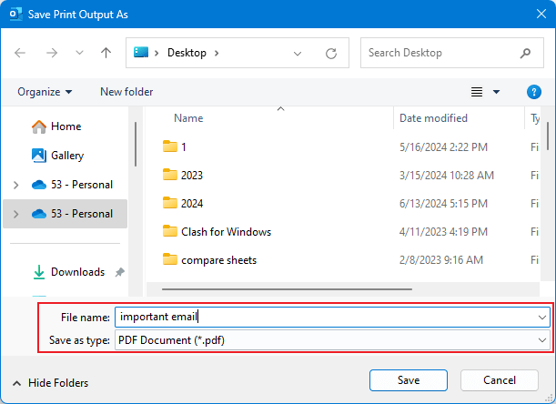 Save emails as PDF files in Outlook: a step-by-step guide