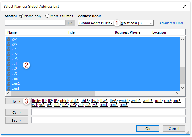 How to export Outlook Global Address List (address book