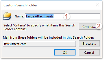 How to find and delete large attachments from emails in Outlook?