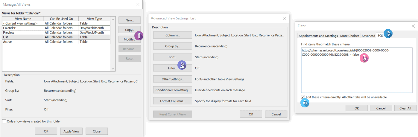 How to find an unsent meeting in Outlook?
