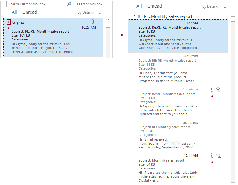 How To Get Attachments From An Email Chain Or Thread In Outlook 