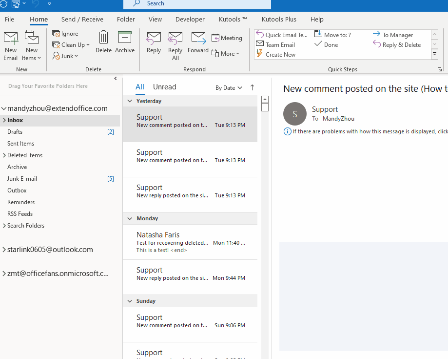 文檔在電子郵件模板中插入格式表 01