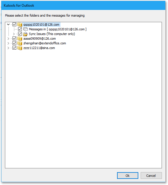 How to list all emails with attachments in Outlook?