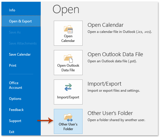 How To Open Calendar From Address Book In Outlook 
