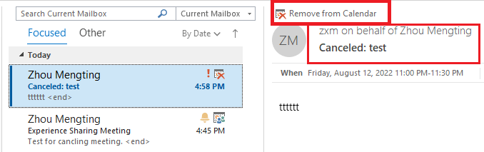 How To Recall A Meeting Invite When You Are Not The Organizer In Outlook 