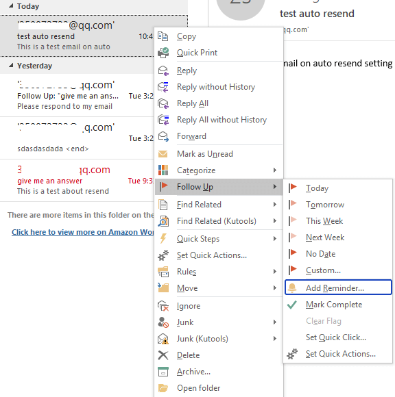 Outlook How To Auto Resend Email If No Response Outlook How To Auto Resend Email If No Response