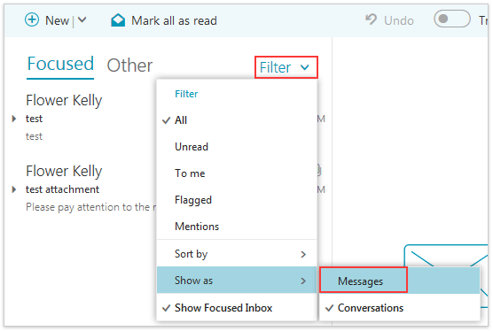 How To Turn Off Conversation View In Outlook 