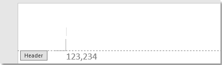How to add comment to header/footer in Word document?
