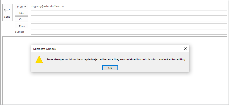 doc copiar cambios de seguimiento a Outlook 3