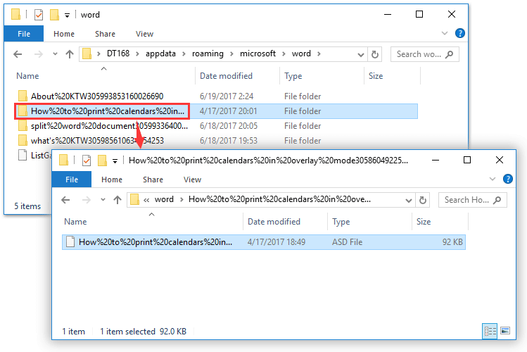 Gracias Decepcionado barbilla Cómo abrir la ubicación del archivo de recuperación automática para  recuperar el documento de Word perdido?