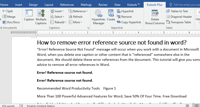 doc eliminar fuente de referencia de error no encontrada ktw