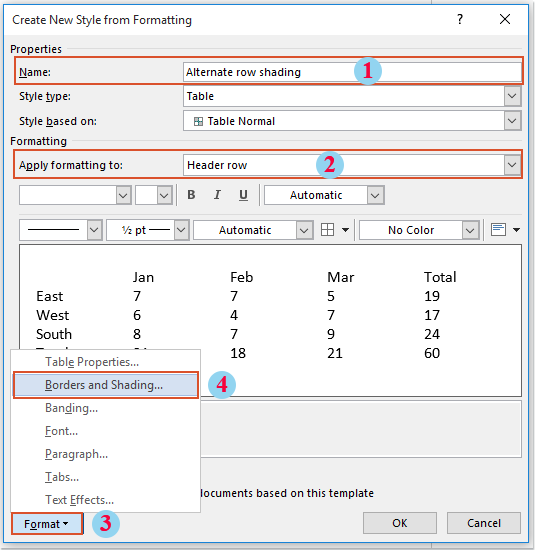 How To Change Table Row Color In Word - Infoupdate.org